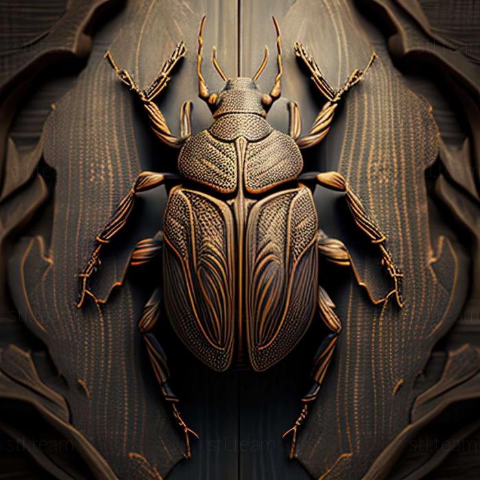 3D model beetle (STL)